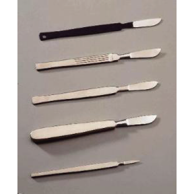 Dissecting Scalpel, Stainless Steel, One Piece, 1 1/2 Blade