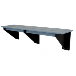 Vitrathene Wall Mounted Bench