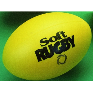 Soft Rugby Ball Size 5 Yellow