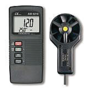 Anemometer, + type K, J, Temp.