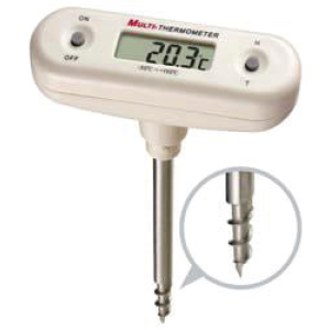 Splashproof Corkscrew Thermometer