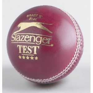 Slazenger Test 5 1/2oz Cricket Ball