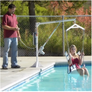 Power EZ Lift Pool Disability Hoist