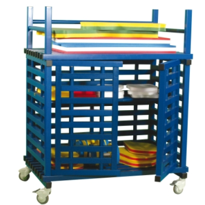 Vynarac Open Fronted Equipment Trolley