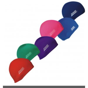 Zoggs Deluxe Stretch Swimming Caps Pack