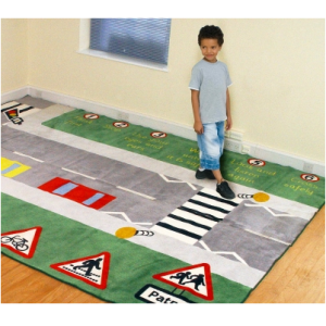 Giant Whiz- By Road Safety Rug