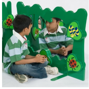 Back to Nature Interactive Mirror and Magnetic Whiteboard Room Dividers