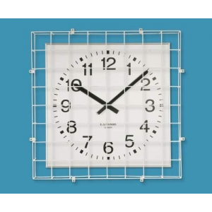 Square Protective Wire Clock Cover