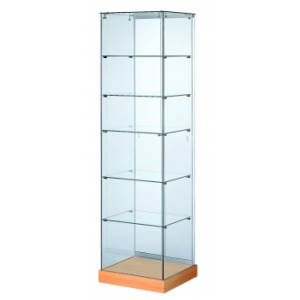 Narrow Tower Display Unit & Pelmet