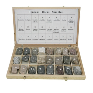 Igneous Rock Sample Set of 24