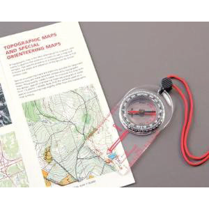 Map Reading Compass with Lanyard