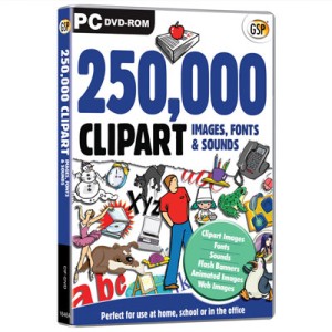 250, 000 Clipart Pc Cd-Rom