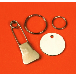 Locker Key Fobs, Fishtail Pins & Split Rings