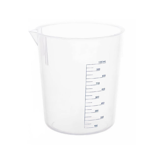 Plastic Beaker | Low Form | 1000ML Capacity