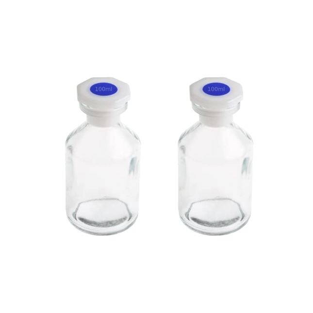 Pack of 2 Heavy Duty Reagent Bottle High Grade Borosilicate 3.3