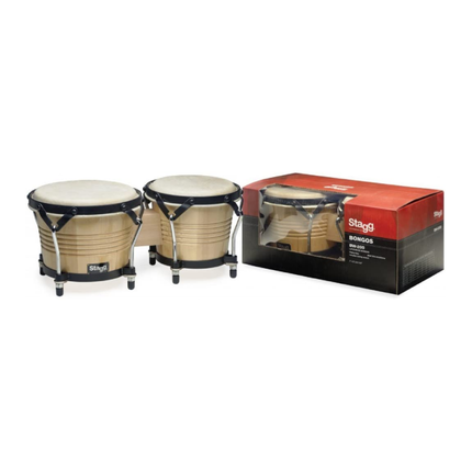 Stagg BW Bongos