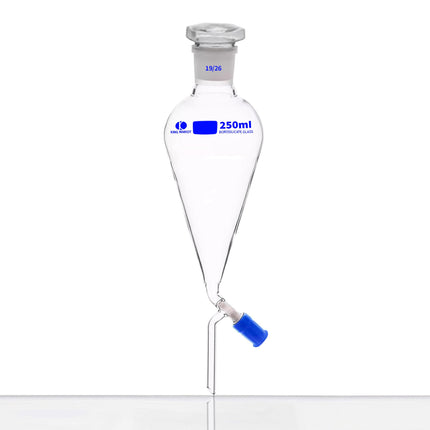 250ml  Separating Funnel Glass with Glass Stopper