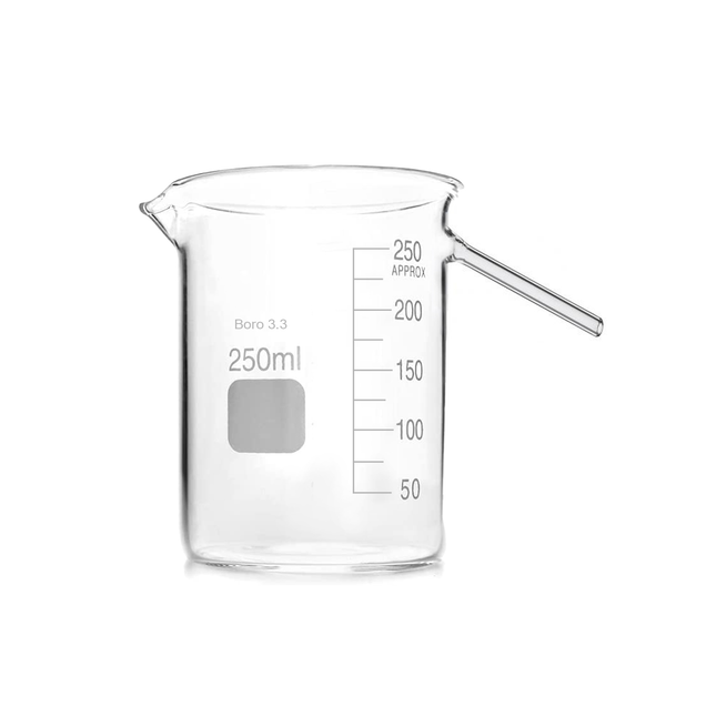 Displacement Vessel Glass | High-Quality Borosilicate 3.3 Glass with Precise Graduation