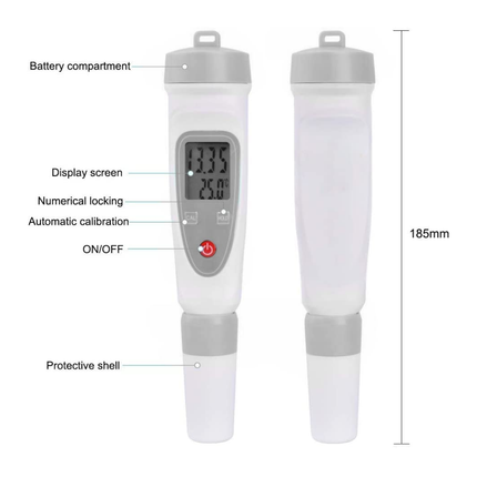 Digital PH Meter (0.01PH / 0.00~14.00PH)