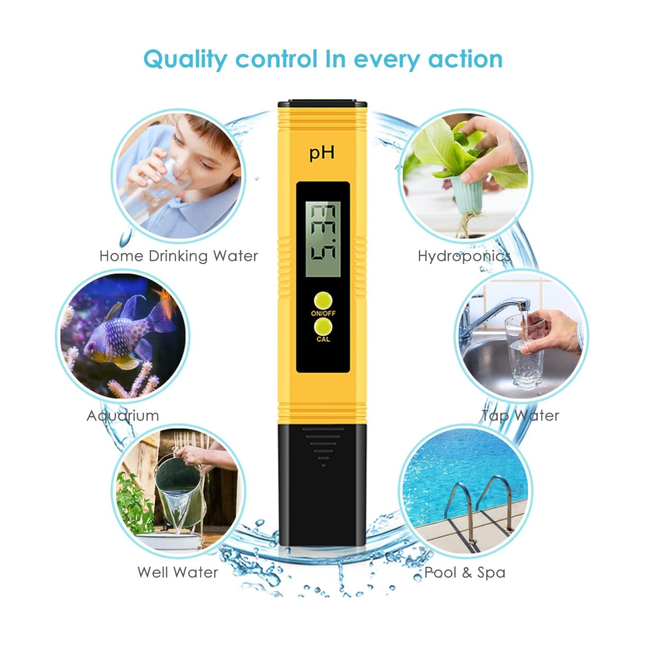 Digital Pocket PH Meter (0.01PH / 0.00~14.00PH)