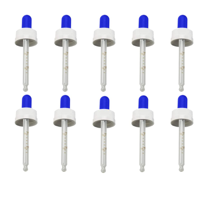 Pack of 10 Rubber teat dropper