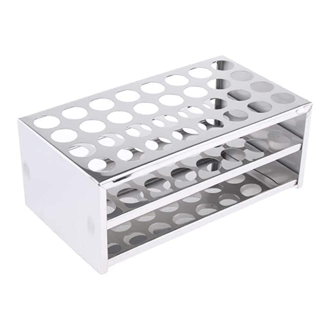 32 Hole Test Tube Racks Stainless Steel