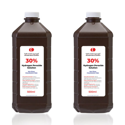 Hydrogen Peroxide Solutions: 3%, 6%, 12%, and 30% Variants | For Acne Scar Treatment, Disinfection, and Cleaning Needs