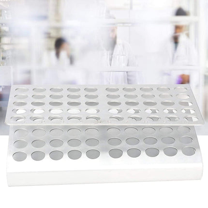 S-Shaped Test Tube Rack - Securely Holds 50 Tubes of 17.5mm Diameter