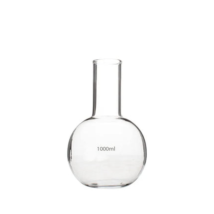 1pc Heavy Duty Round Bottom Flask | 250ml, 500ml, 1000ml | Long Neck Boiling Flask