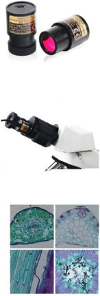 Biological Compound Microscope with Digital USB Camera