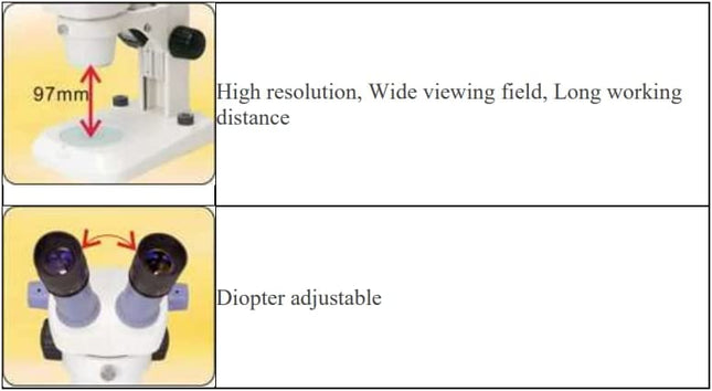 NSZ-405 Zoom Binocular Stereo Microscope