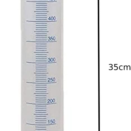 Set of 4 Heavy Duty Graduated Plastic Cylinder