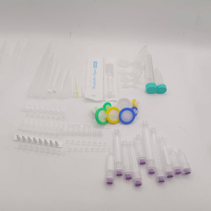 Plasticware Kit | 50+ Pieces | Essential Microbiology Laboratory Tools for Sample Preparation and Analysis