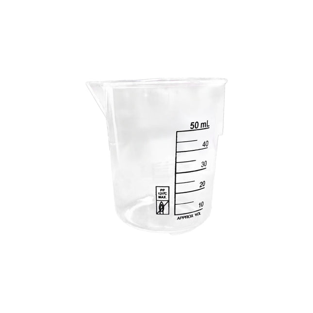 Plastic Beaker | 50ml Graduated