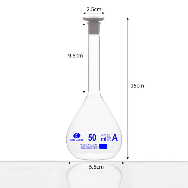 Volumetric Flasks | Class A | Borosilicate Glass 3.3