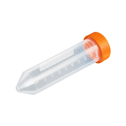 50pcs Conical Plastic Centrifuge Test Tubes 50ml | PP Material