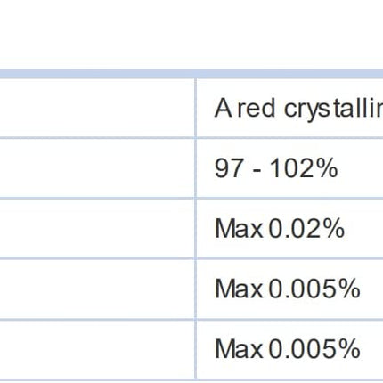 100g COBALT (II) SULPHATE HEPTAHYDRATE 97%