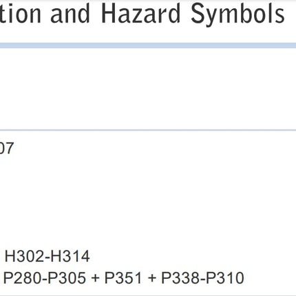 250g FERROUS CHLORIDE HYDRATED