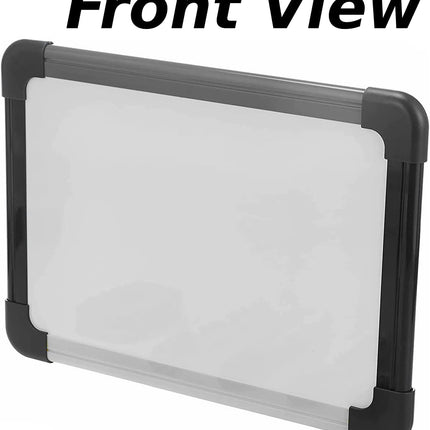 x Double Sided 2 in 1 Heavy Duty White Board Write On/Wipe Off on Front Surface & Cork Board on Backside