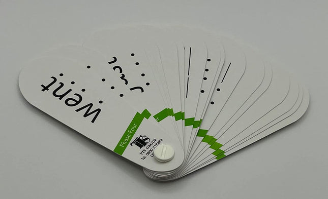 Set of 20 High Frequency Word Fans Phase 4 English Problem-Solving Classroom Aid