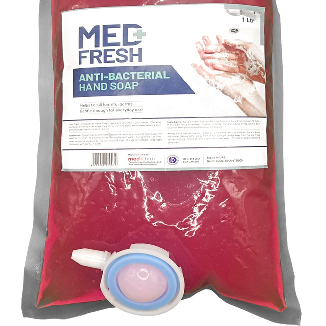 1000ml MedFresh Anti-Bacterial Hand Soap Solution