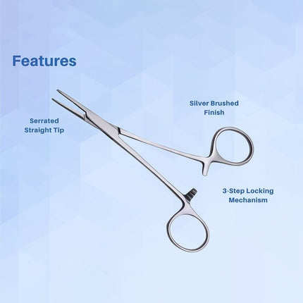 Artery Forceps Straight | 5-Inch Length