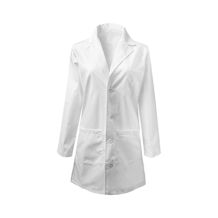 Professional White Lab Coat for Men & Women