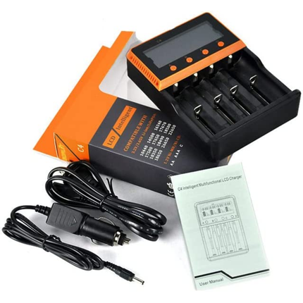 4 Slot Universal Battery Charger