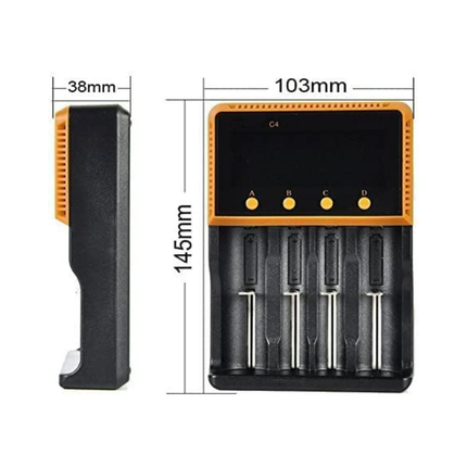 4 Slot Universal Battery Charger