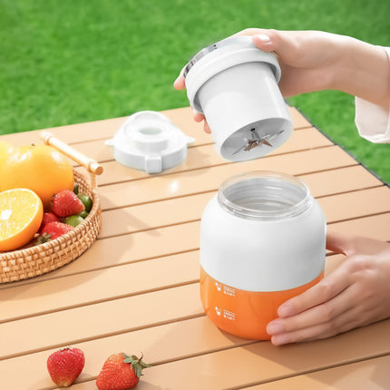 800 ML | Portable Blender Cup | Rechargeable Juice Maker with 10 Blades