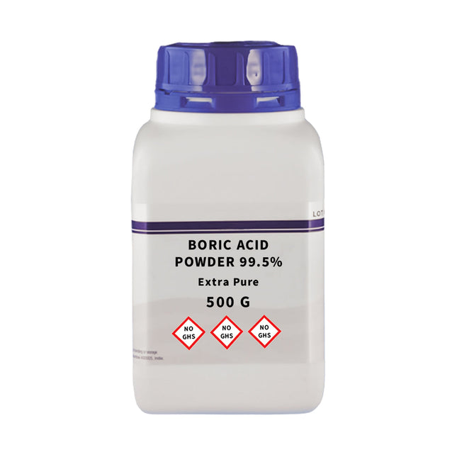 Boric Acid Powder | 99.5% Purity | 500g | Extra Pure