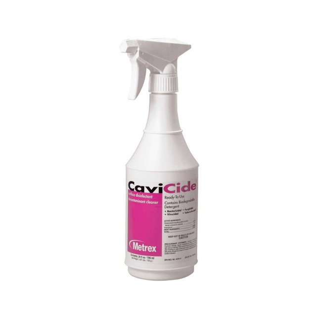 CaviCide Surface Disinfectant Trigger Spray 710 ml, White, 13-102