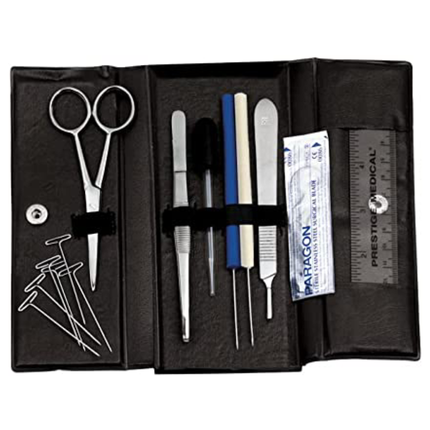 Complete Dissecting Set Leatherette Case