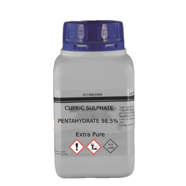 250g CUPRIC SULPHATE PENTAHYDRATE